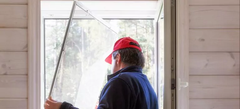 Expandable Window Screen Installation in West Palm Beach, FL
