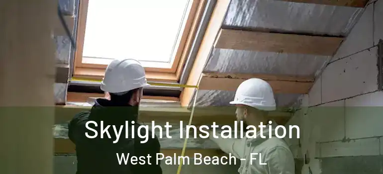  Skylight Installation West Palm Beach - FL